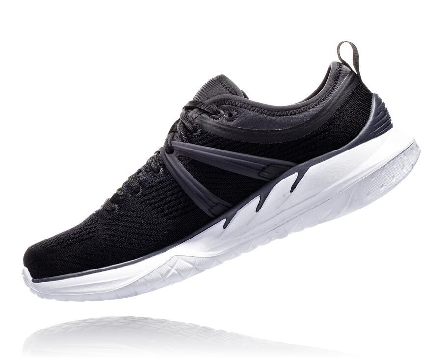 Hoka One One Hardloopschoenen Dames - Tivra - Zwart/Wit - LK4810953